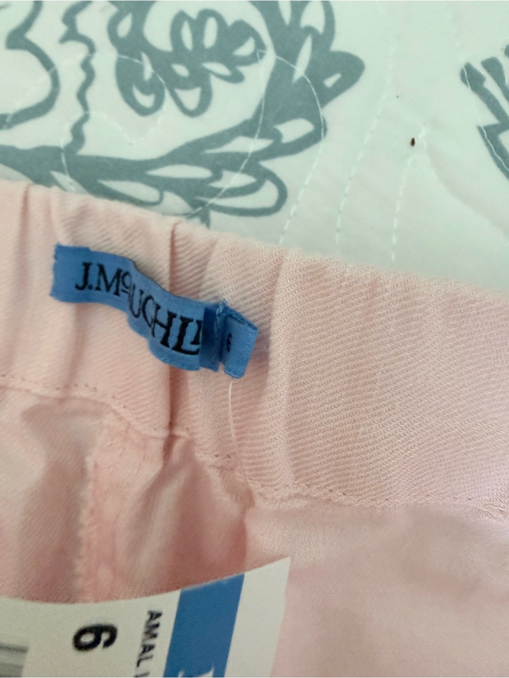 J McLaughlin NWT Amal Wide Leg Pink Pants Trousers size 6 - Linen Cotton -Classy - Picture 6 of 9